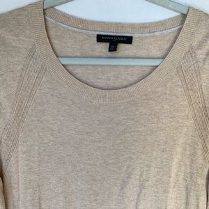XL J Crew Sweater, Cream